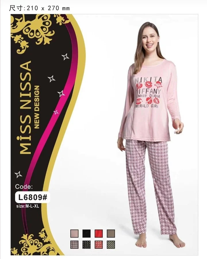 Miss Nissa Nightdress pink