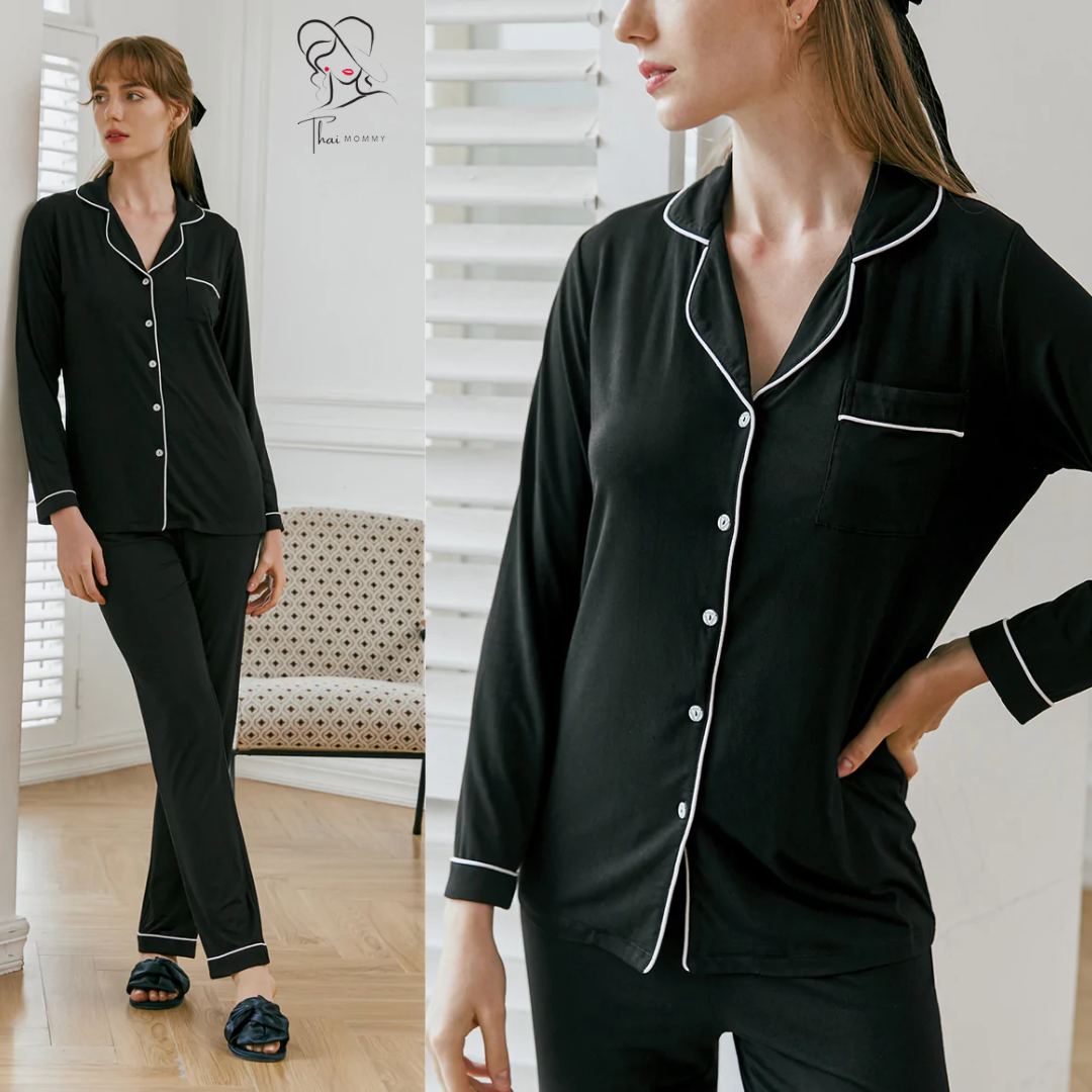 Berry Silk Pajamas