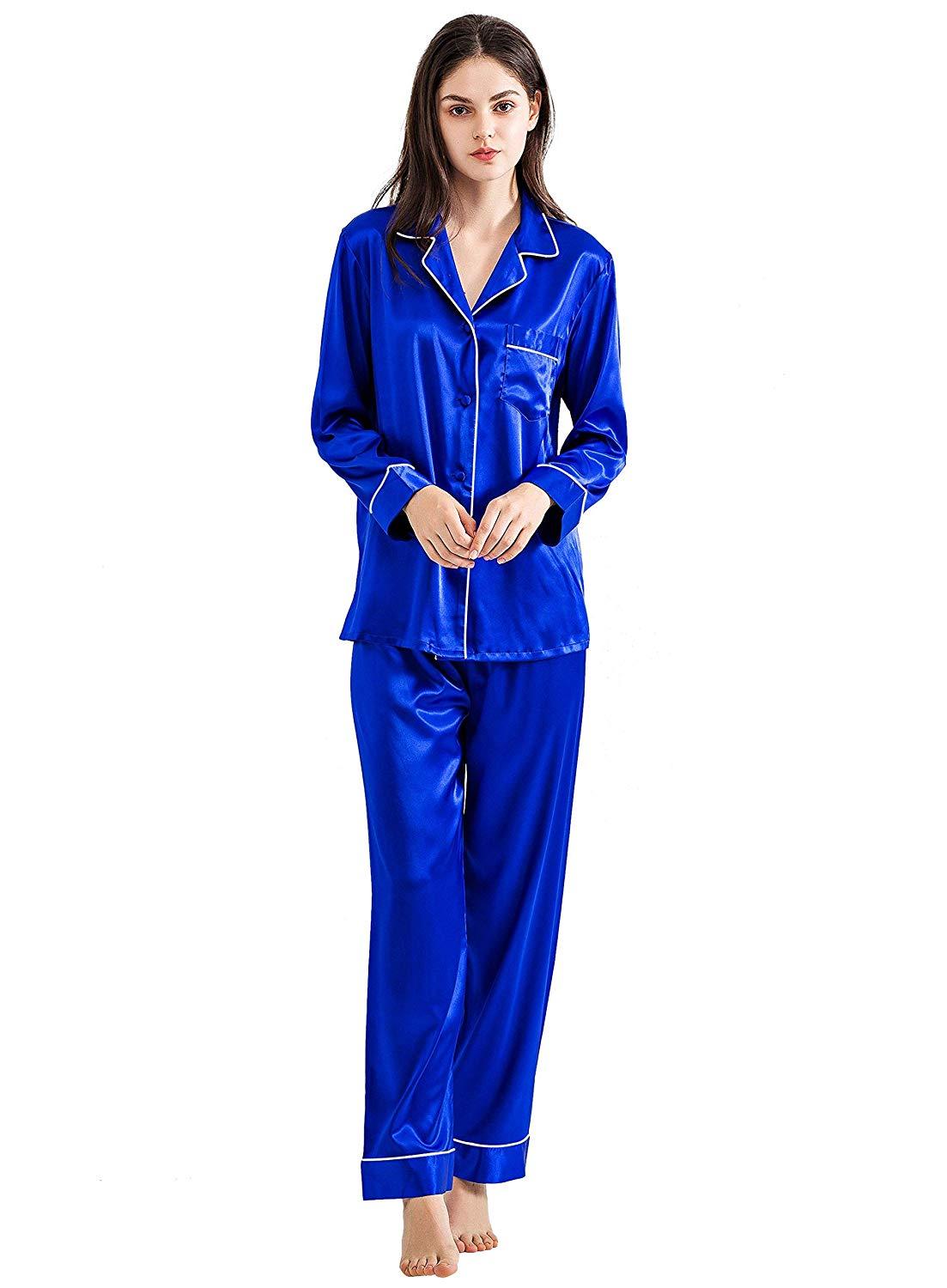 Berry Silk Pajamas